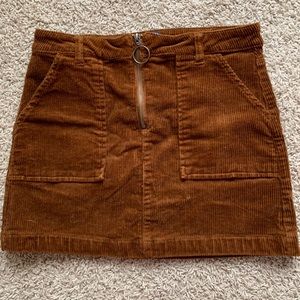 Corduroy skirt